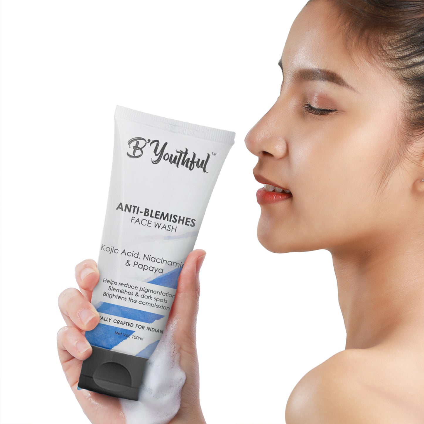 Anti-Blemishes facewash with Kojic acid, Niacinamide & Papaya