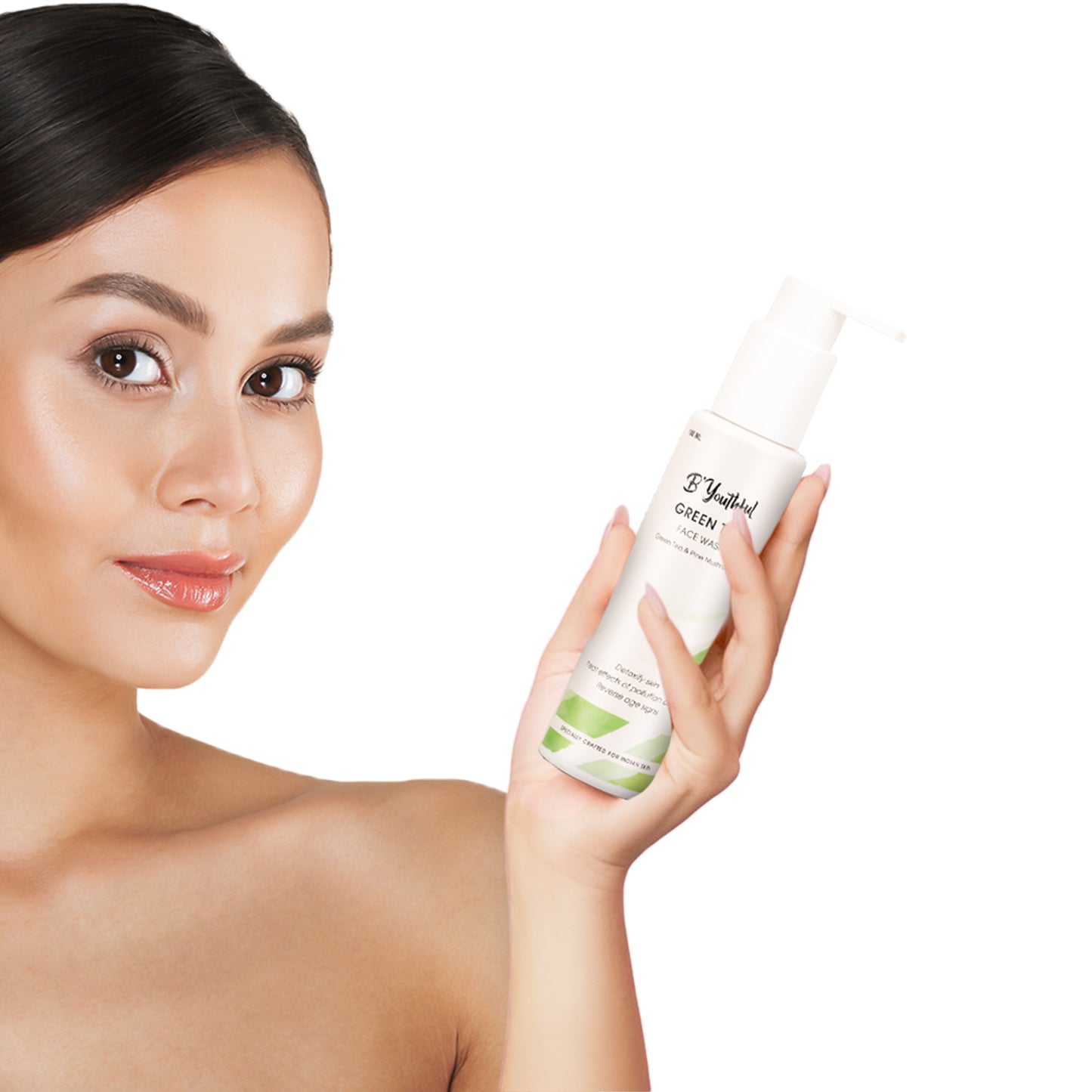 Green tea facewash for revived & rejuvenated skin