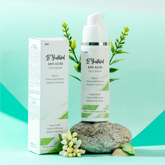 B'youthful Anti Acne face serum for pimple free, flawless skin - 30 ml
