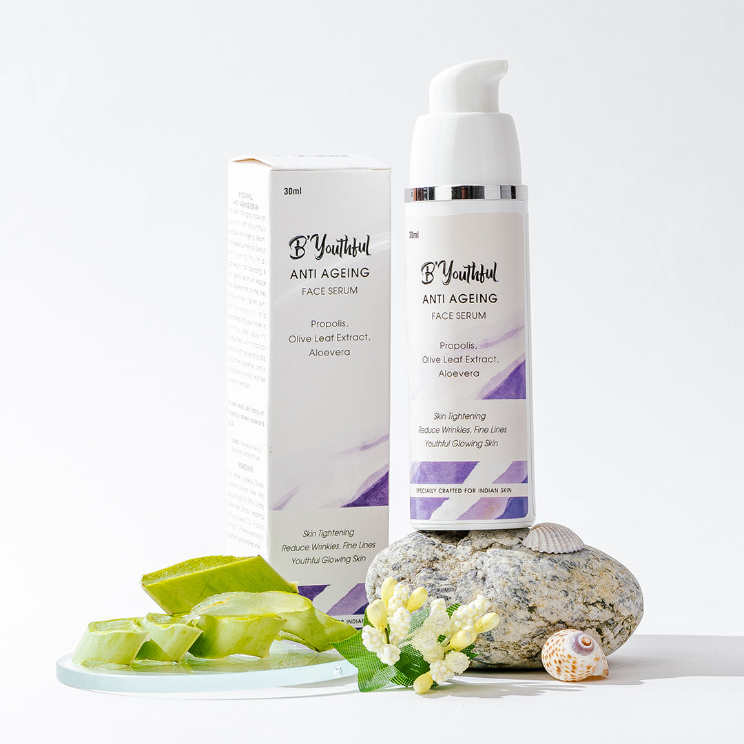 Anti-aging face serum for young, tight & glowing skin