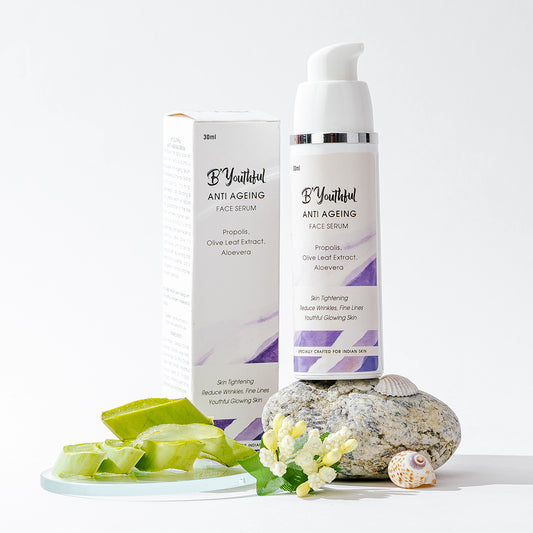 Anti-aging face serum for young, tight & glowing skin