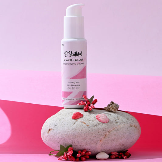 B'youthful Sparkle glow cream for bright & glowing skin - 50 gm