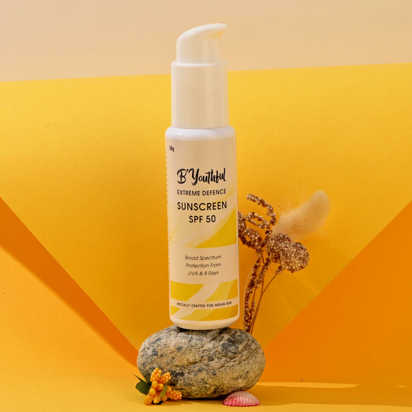 Extreme defence sunscreen with SPF 50 for extreme protection