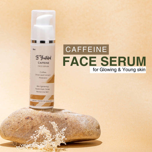 Caffeine Face serum for young skin & improved skin texture