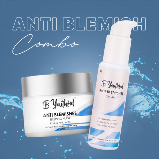 Anti Blemishes AM-PM routine combo for Blemish dark spots free skin