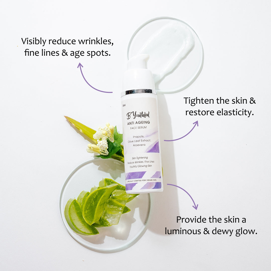 Anti ageing AM-PM routine combo for young & wrinkle free skin