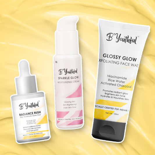 B'youthful Get set Glow super combo for achieving glowing skin (3 products)