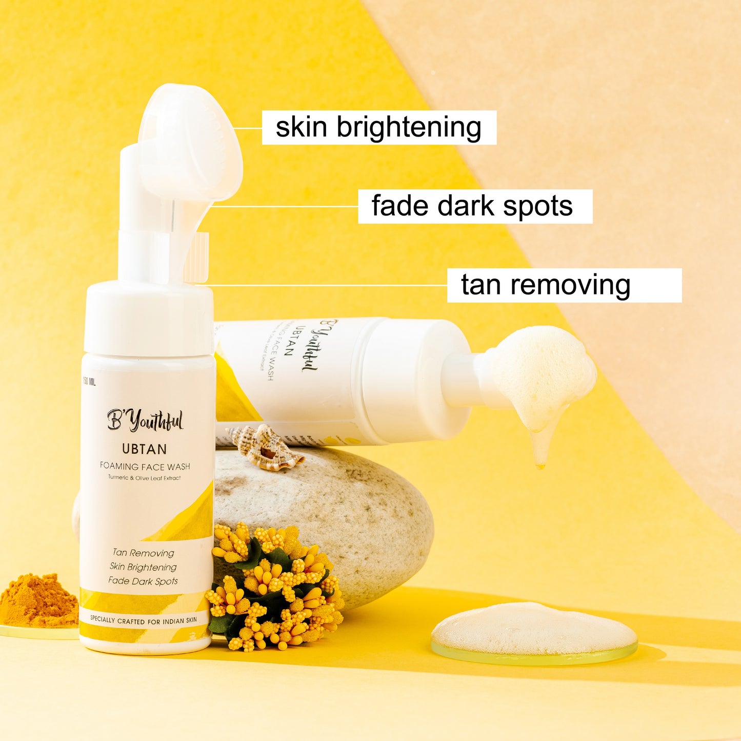 Detan & Anti Blemishes regimen for tan free & blemish free clear glowing skin